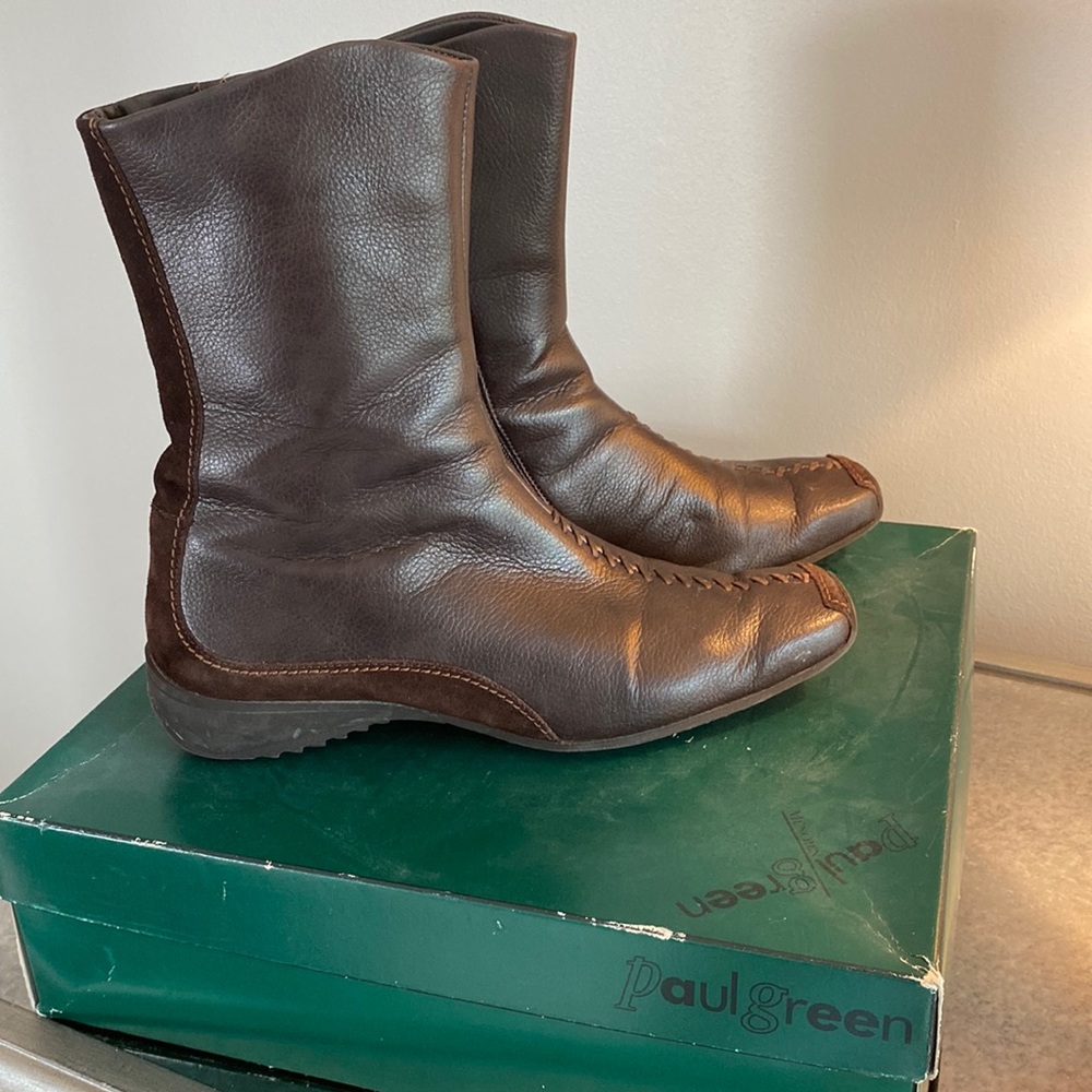 Paul Green Penn brown boot 10-1/2